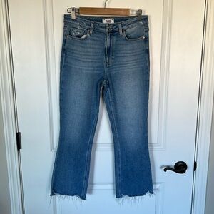 PAIGE Collette Crop Flare Jeans.